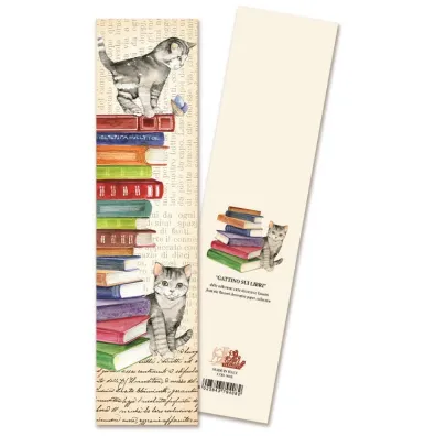 Tassotti Zakadka do ksiki 9408 Gattino sui libri Koty