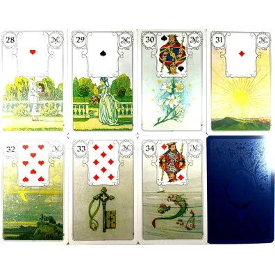 Karty Mlle Lenormand Blue Owl GB