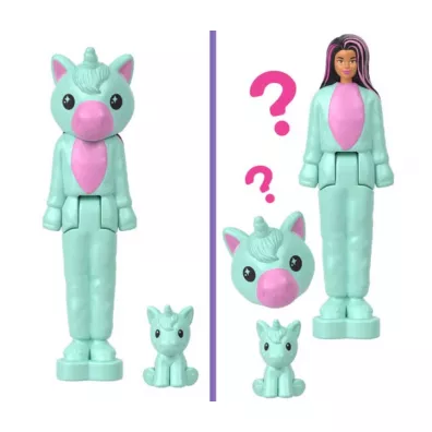 Barbie Cutie Reveal. Mini BarbieLand Minilalka Mattel