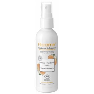 Florame Organiczny dezodorant spray Orange Mandarine 100 ml