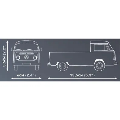Action Town. Volkswagen T2a Pritschenwagen