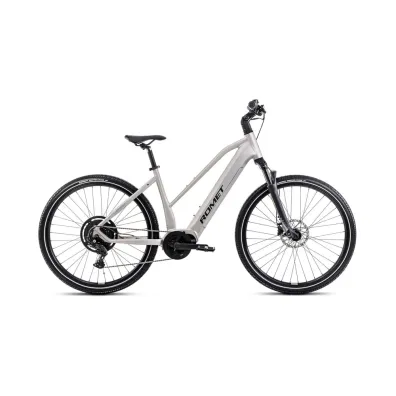 Romet Rower elektryczny e-Orkan D 2.0 725WH srebrny 19 L