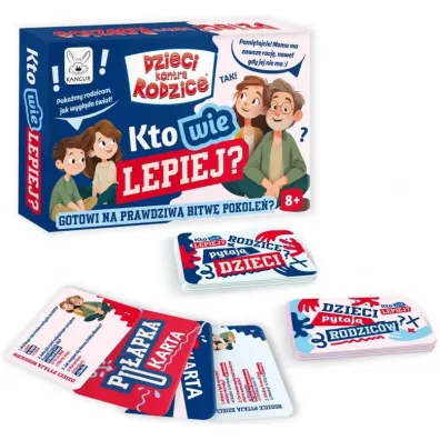 GRA DZIECI KONTRA RODZICE KTO WIE LEPIEJ Kangur