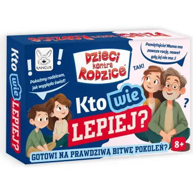 GRA DZIECI KONTRA RODZICE KTO WIE LEPIEJ Kangur