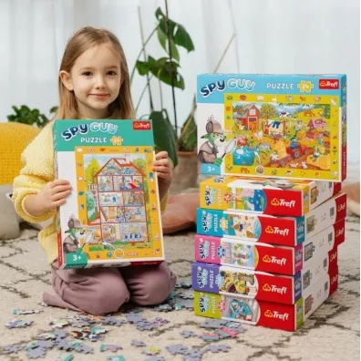 Puzzle obserwacyjne 100 el. Spy Guy Statek Trefl