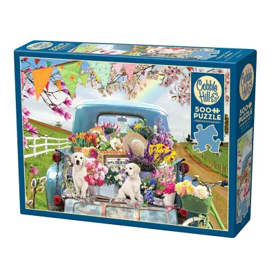 Puzzle 500 Wiosenna przeja�d�ka 113776 Cobble Hill