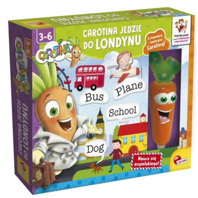 Carotina jedzie do Londynu Lisciani