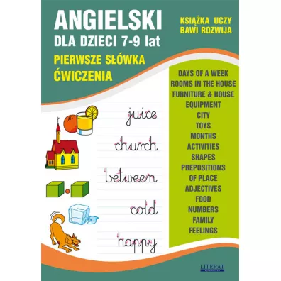 Angielski dla dzieci 7-9 lat. Pierwsze s��wka �w - Joanna Usowicz
