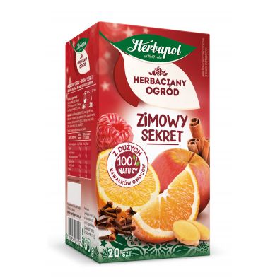 Herbapol Herbatka owocowo-zioowa Zimowy Sekret Herbaciany Ogrd 20 x 3 g