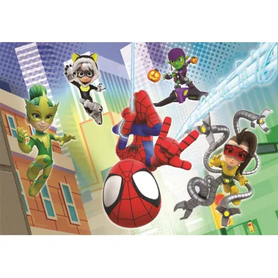 Puzzle 2x60 el. SuperColor. Spidey Clementoni
