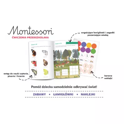 Montessori. �wiczenia przedszkolaka
