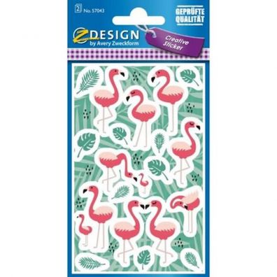 Avery Zweckform Naklejki papierowe - Flamingi