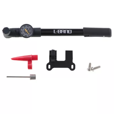 Pompka do roweru z manometrem RALLEX rowerowa r�czna do pi�ki materaca z uchwytem na rower