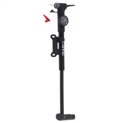 Pompka do roweru z manometrem RALLEX rowerowa r�czna do pi�ki materaca z uchwytem na rower