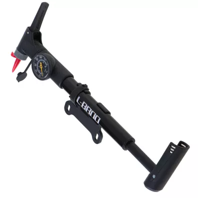 Pompka do roweru z manometrem RALLEX rowerowa r�czna do pi�ki materaca z uchwytem na rower