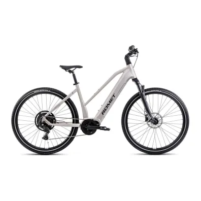 Romet Rower elektryczny E-ORKAN D 2.0 540WH srebrny 17 M