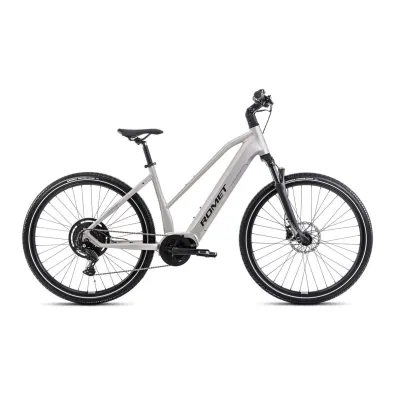 Romet Rower elektryczny E-ORKAN D 2.0 540WH srebrny 17 M