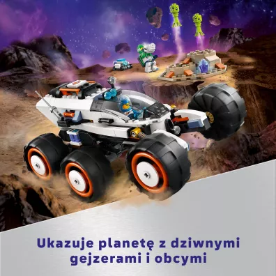 LEGO City Kosmiczny azik i badanie ycia w kosmosie 60431