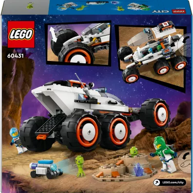 LEGO City Kosmiczny azik i badanie ycia w kosmosie 60431