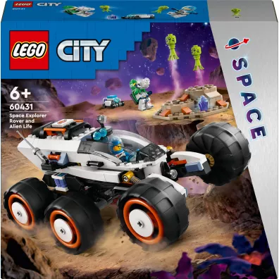 LEGO City Kosmiczny azik i badanie ycia w kosmosie 60431