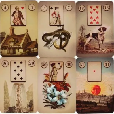 Lenormand, karty do wrenia