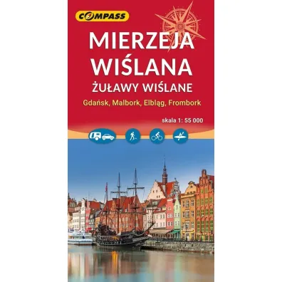 Mapa - Mierzeja Wi�lana 1:55 000