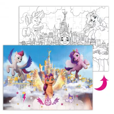 Puzzle 60 el. My Little Pony 2 in 1 Dodo