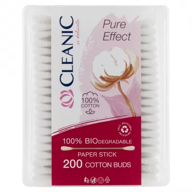 Cleanic Pure Effect Patyczki higieniczne 200 szt.