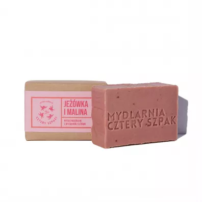 Mydlarnia 4 Szpaki Mydo Jewka i Malina z wycigiem z jewki 110 g