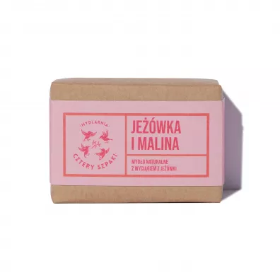 Mydlarnia 4 Szpaki Mydo Jewka i Malina z wycigiem z jewki 110 g