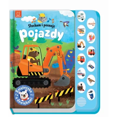Sucham i poznaj. Pojazdy. Ksieczka z dwikami