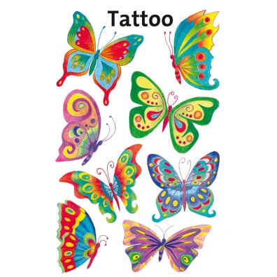 Avery Zweckform Tatuaże - Motyle