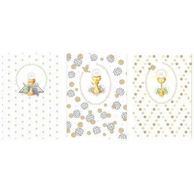 Trend Karnet B6 Komunia �wi�ta silver mix