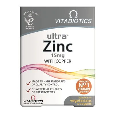 Vitabiotics Ultra Zinc suplement diety 60 tab.
