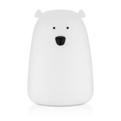 Rabbit&Friends Mi� du�y lampka silikonowa bia�a