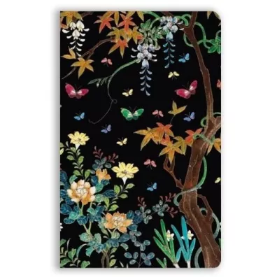 Flame Tree Notatnik B6 Kwiaty i motyle Ashmolean linia