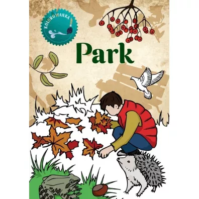 Park. Kolorowanka - Katarzyna Kopiec-Sekieta