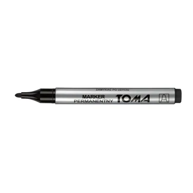 Toma Marker permanentny okr�g�y TO-090 czarny