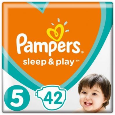 Pampers Pieluchy Junior 5 SLEEP&PLAY (11-16 kg) 42 szt.