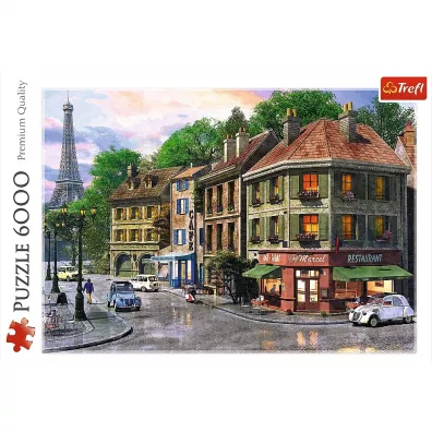 Puzzle 6000 el. Uliczka Pary�a Trefl