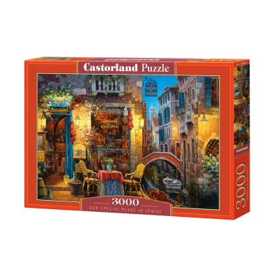 Puzzle 3000 el. Nasze specjalne miejsce w Wenecji Castorland