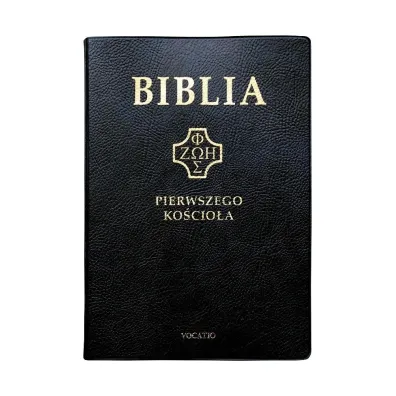 Biblia pierwszego Ko�cio�a czarna