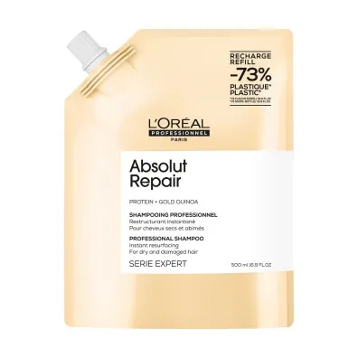 LOreal Professionnel Serie Expert Absolut Repair szampon regeneruj�cy do w�os�w zniszczonych refill 500 ml