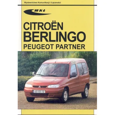Citroen Berlingo, Peugeot Partner modele 1996-2001 - Hans-Rudiger Etzold