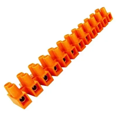 Listwa Zaciskowa Z��czka 12 torowa 6mm ECOLIGHT 10szt w opakowaniu