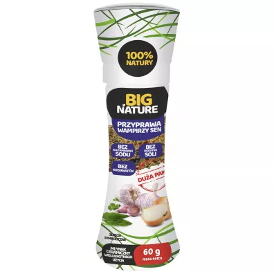 Big Nature Przyprawa Wampirzy sen w mynku (czosnek 42%) 60 g