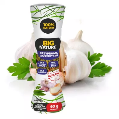 Big Nature Przyprawa Wampirzy sen w mynku (czosnek 42%) 60 g