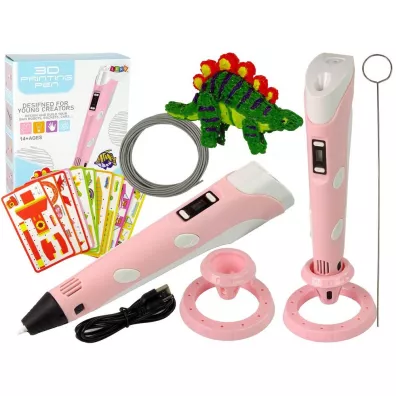 LeanToys D�ugopis 3D r�owy drukarka pen wk�ady szablony