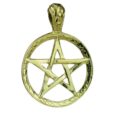 Sotis Pentagram Tybeta�ski Ag925 + Au 24kar, 6,7g