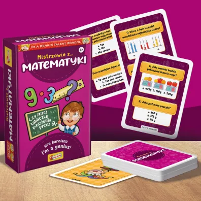 I`m a Genius Talent School. Mistrzowie z matematyki